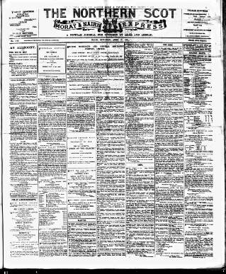 cover page of Northern Scot and Moray & Nairn Express published on April 27, 1901