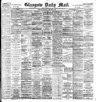 cover page of North British Daily Mail published on February 21, 1901
