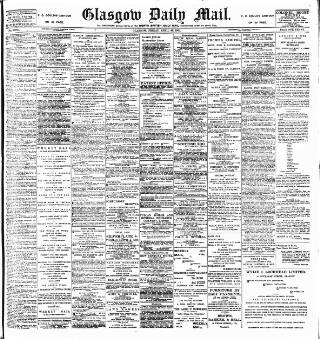 cover page of North British Daily Mail published on April 26, 1901