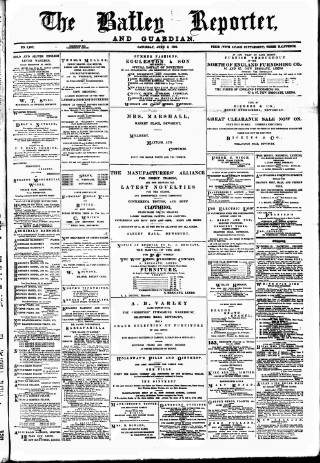 cover page of Batley Reporter and Guardian published on June 2, 1894