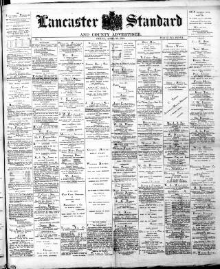 cover page of Lancaster Standard and County Advertiser published on April 28, 1893
