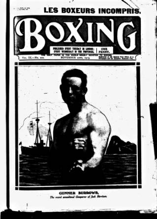 cover page of Boxing published on November 22, 1913