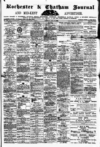 cover page of Rochester, Chatham & Gillingham Journal published on April 19, 1890
