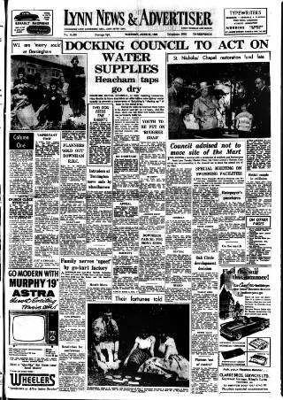cover page of Lynn Advertiser published on June 27, 1961