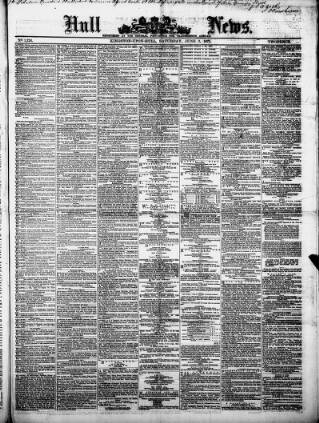 cover page of Hull Daily News published on June 2, 1877