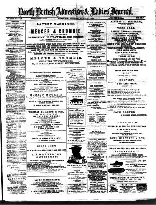 cover page of North British Advertiser & Ladies' Journal published on April 25, 1885