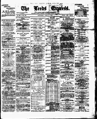 cover page of Leeds Evening Express published on June 2, 1877