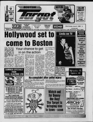 cover page of Boston Target published on June 2, 1999