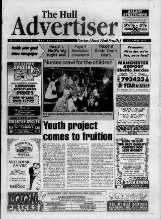 cover page of East Hull Advertiser published on May 5, 1999