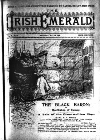 cover page of Irish Emerald published on May 25, 1901