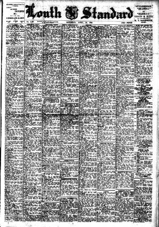 cover page of Louth Standard published on April 24, 1948