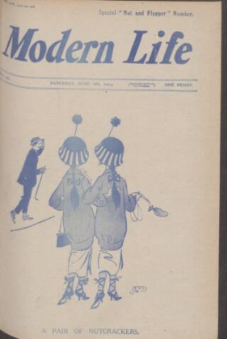 cover page of Modern Man published on June 6, 1914