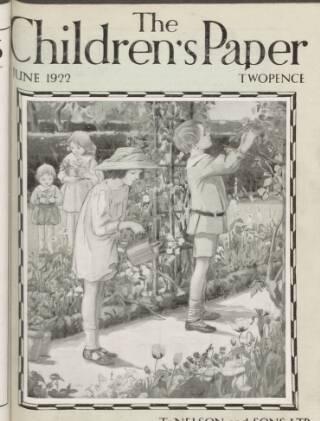 cover page of Children's Paper published on June 1, 1922