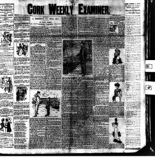 cover page of Cork Weekly Examiner published on June 2, 1900