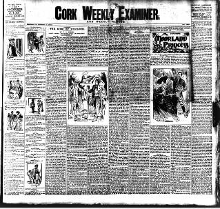 cover page of Cork Weekly Examiner published on May 9, 1903