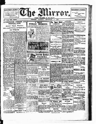 cover page of Mirror (Trinidad & Tobago) published on December 4, 1911