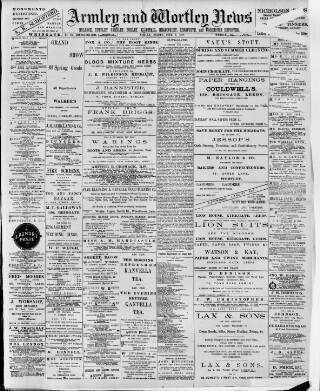 cover page of Armley and Wortley News published on June 2, 1899