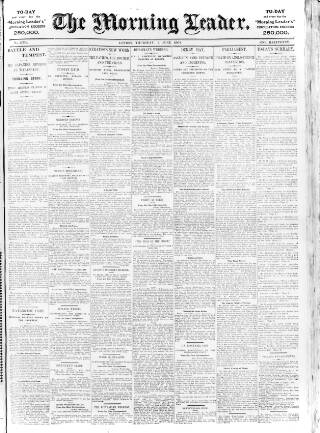 cover page of Morning Leader published on June 2, 1904