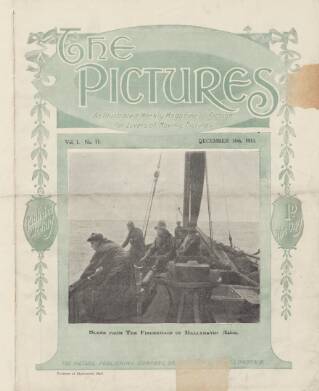 cover page of Pictures published on December 30, 1911