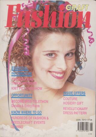 cover page of Fashion and Craft (Creative Needlecraft) published on June 1, 1990